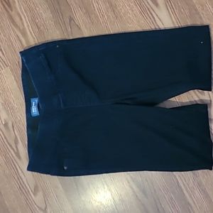 Dark Denim Old Navy Rock Star Pull on Skinny Jeans Size 8 Long